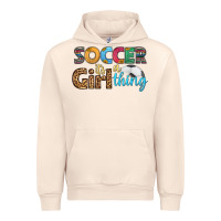 Sandshell soccer it's a girl thing Urban Hoodie - HRA Design Shop
