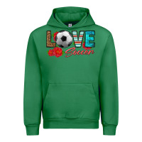 Emerald love soccer Urban Hoodie - HRA Design Shop