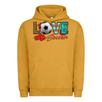 Pigment Peanut Butter love soccer Urban Hoodie - HRA Design Shop