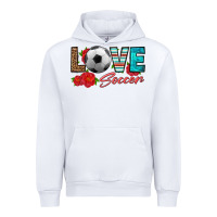 White love soccer Urban Hoodie - HRA Design Shop