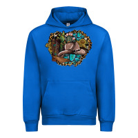 Cobalt western design Urban Hoodie - SublimationCraftShop