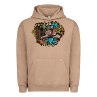 Pigment Burro western design Urban Hoodie - SublimationCraftShop