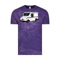 Cloud Purple mail truck Vintage Tee - Artiststas