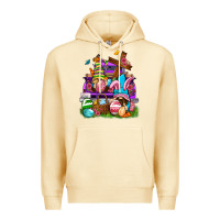 Pina Colada Easter gnomies truck Easter Day Premium Hoodie - Neo Western