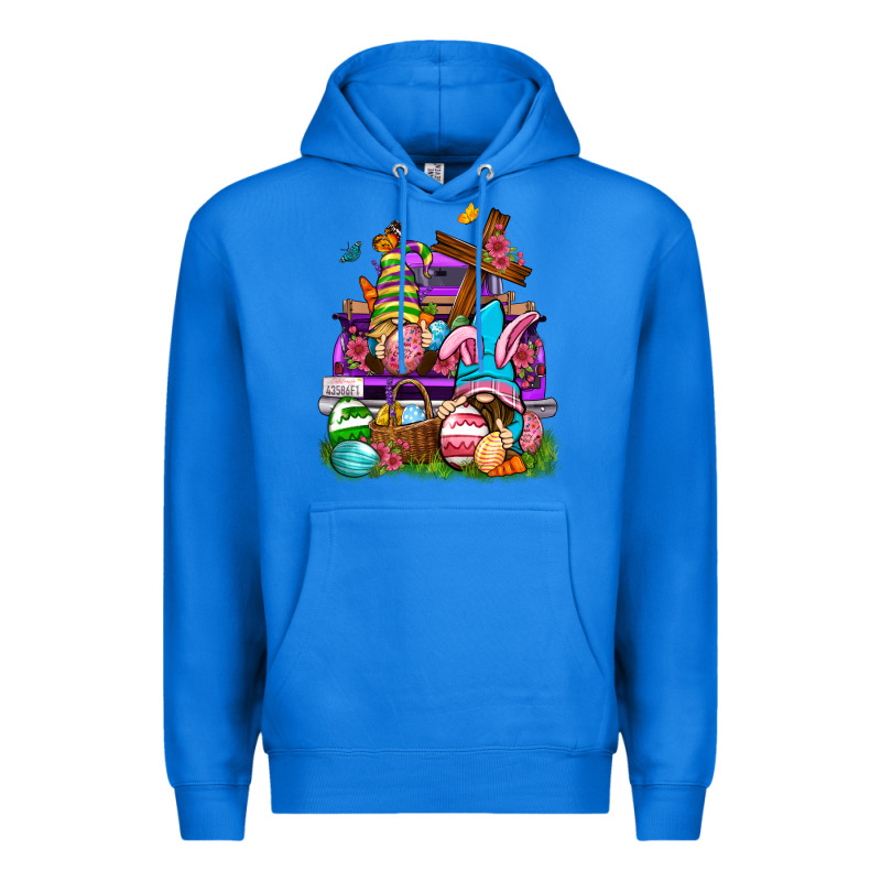 Easter Gnomies Truck Easter Day Premium Hoodie by Neo Western | Teevron