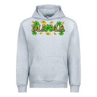 Heather Grey St. Patricks Day mama Urban Hoodie - Neo Western