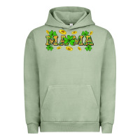 Pigment Oil Green St. Patricks Day mama Urban Hoodie - Neo Western
