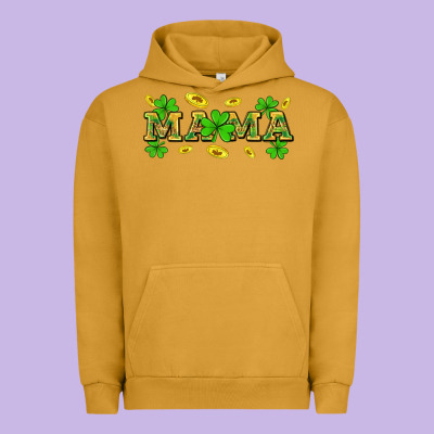 St. Patricks Day Mama Urban Hoodie Designed By Neo Western