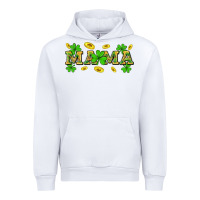 White St. Patricks Day mama Urban Hoodie - Neo Western