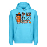 Ocean Blue spice spice baby Premium Hoodie - CowhideDigitalArt