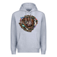 Heather Grey autism awareness baseball Premium Hoodie - SublimationCraftShop