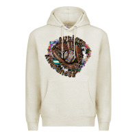 Oatmeal Heather autism awareness baseball Premium Hoodie - SublimationCraftShop