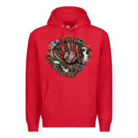 Red autism awareness baseball Premium Hoodie - SublimationCraftShop