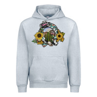 Heather Grey western horseshoe Urban Hoodie - SublimationCraftShop