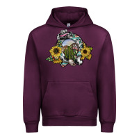 Mauve Wine western horseshoe Urban Hoodie - SublimationCraftShop