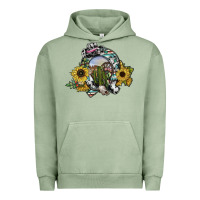 Pigment Oil Green western horseshoe Urban Hoodie - SublimationCraftShop