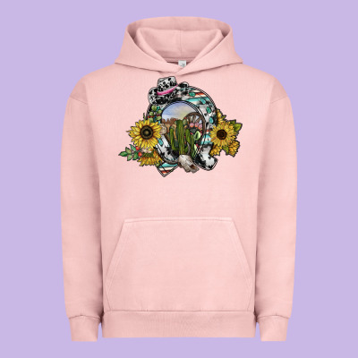 Western Horseshoe Urban Hoodie Designed By Sublimationcraftshop
