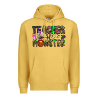 Antique Gold teacher of monster Premium Hoodie - CowhideDigitalArt