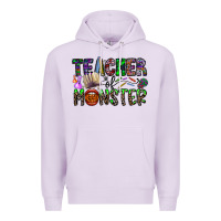 Lilac teacher of monster Premium Hoodie - CowhideDigitalArt
