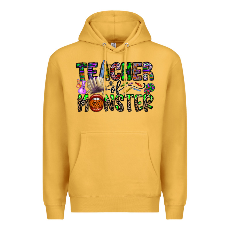 Teacher Of Monster Premium Hoodie by CowhideDigitalArt | Teevron