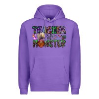 Purple teacher of monster Premium Hoodie - CowhideDigitalArt
