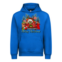 Cobalt merry christmas gnomes truck Urban Hoodie - FaDigitalArtStudio