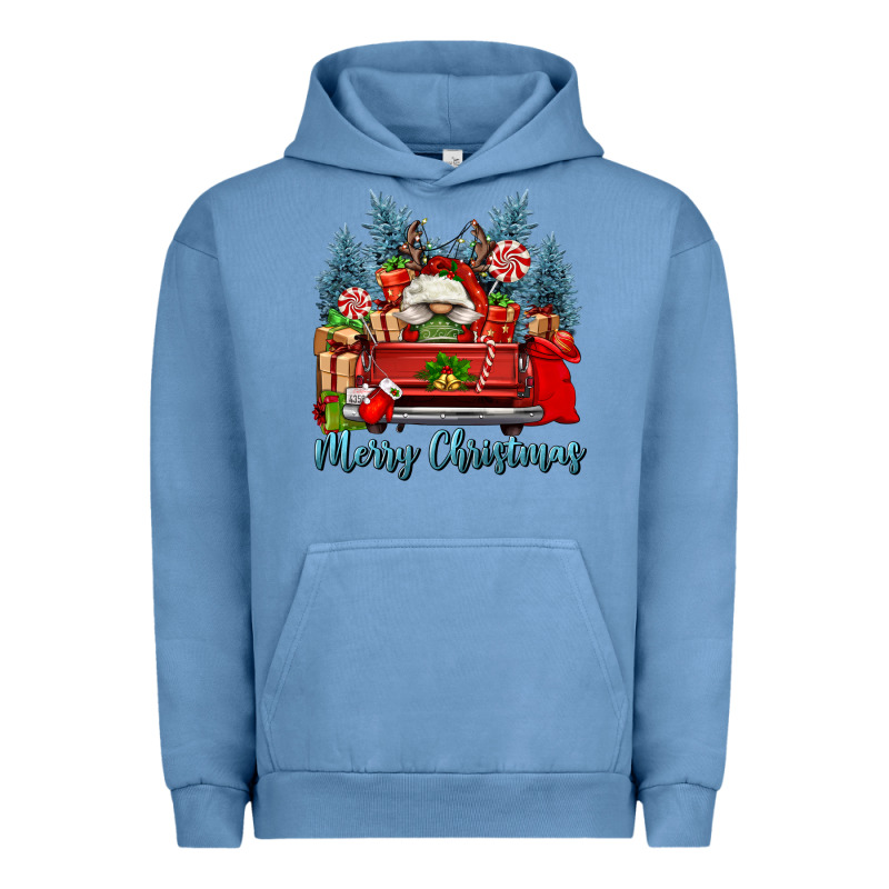Merry Christmas Gnomes Truck Urban Hoodie by FaDigitalArtStudio | Teevron