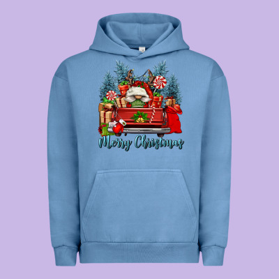 Merry Christmas Gnomes Truck Urban Hoodie Designed By Fadigitalartstudio