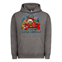 Pigment Tornado merry christmas gnomes truck Urban Hoodie - FaDigitalArtStudio