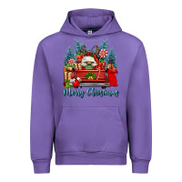 Tulip merry christmas gnomes truck Urban Hoodie - FaDigitalArtStudio
