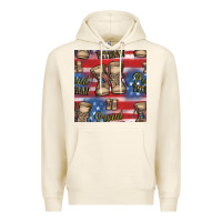 Tofu proud veteran seamless pattern Premium Hoodie - HRA Design Shop