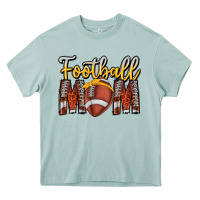 Arona Football Mom Heavy Core Tee - CowhideDigitalArt