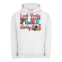 Pigment Lunar Rock look pretty play dirty soccer Urban Hoodie - HRA Design Shop
