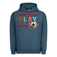 Pigment Midnight Navy look pretty play dirty soccer Urban Hoodie - HRA Design Shop