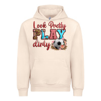 Sandshell look pretty play dirty soccer Urban Hoodie - HRA Design Shop