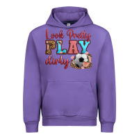 Tulip look pretty play dirty soccer Urban Hoodie - HRA Design Shop