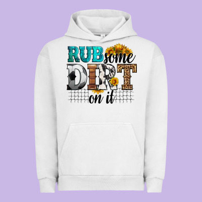 Rub Some Dirt On It Soccer Urban Hoodie Designed By Hra Design Shop