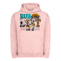 Pigment Salmon rub some dirt on it soccer Urban Hoodie - HRA Design Shop