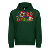 Forest Green merry christmas gnomies Urban Hoodie - FaDigitalArtStudio