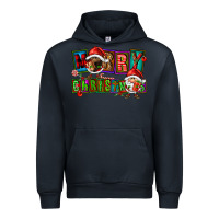 Navy merry christmas gnomies Urban Hoodie - FaDigitalArtStudio
