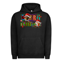 Pigment Black merry christmas gnomies Urban Hoodie - FaDigitalArtStudio