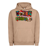 Pigment Burro merry christmas gnomies Urban Hoodie - FaDigitalArtStudio