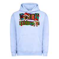 Pigment Grape Ice merry christmas gnomies Urban Hoodie - FaDigitalArtStudio