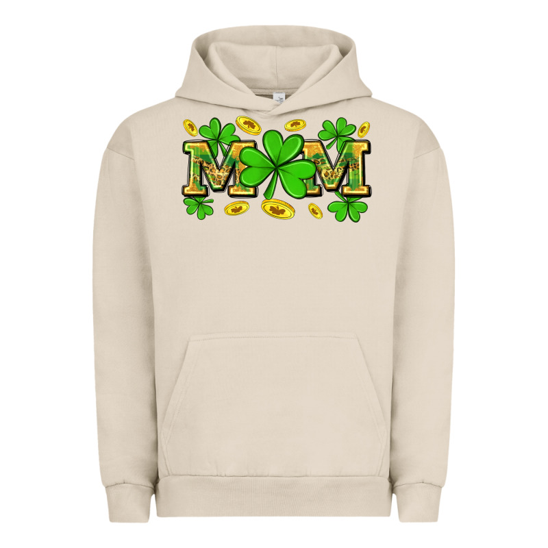 St. Patricks Day Mom Urban Hoodie by Neo Western | Teevron