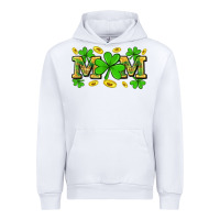 White St. patricks day mom Urban Hoodie - Neo Western