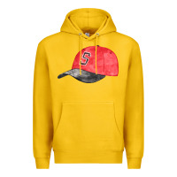 Lemon red softball cap fa element Premium Hoodie - FaDigitalArtStudio