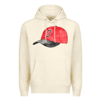 Sandshell red softball cap fa element Premium Hoodie - FaDigitalArtStudio
