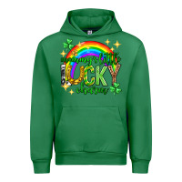 Emerald St. Patrick's Day Mommy's little lucky charm Urban Hoodie - Neo Western