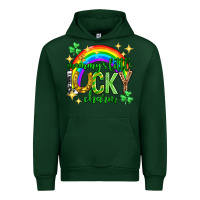 Forest Green St. Patrick's Day Mommy's little lucky charm Urban Hoodie - Neo Western