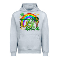 Heather Grey St. Patrick's Day Mommy's little lucky charm Urban Hoodie - Neo Western